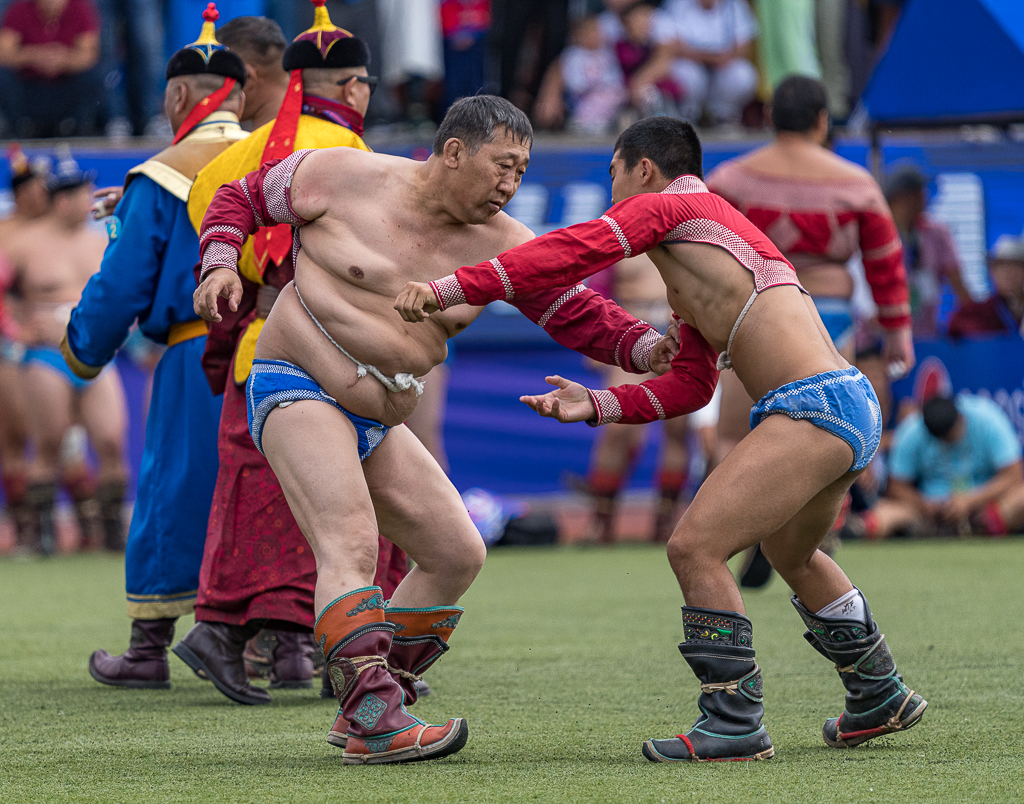 Wrestling in Mongolia