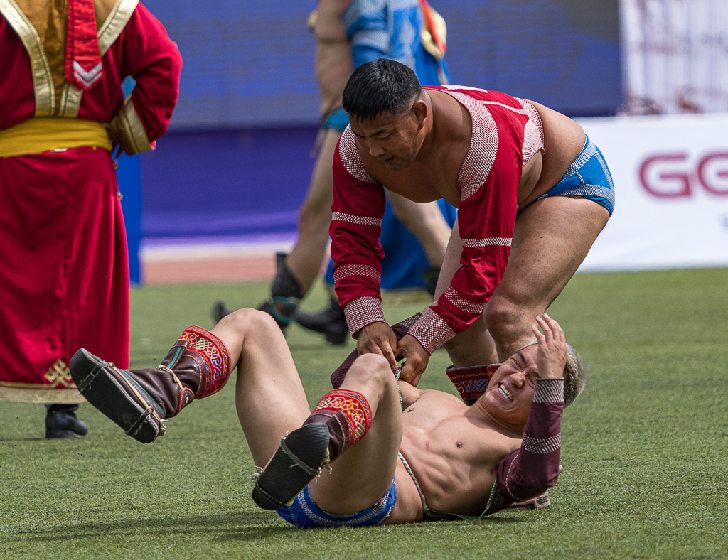 Wrestling in Mongolia